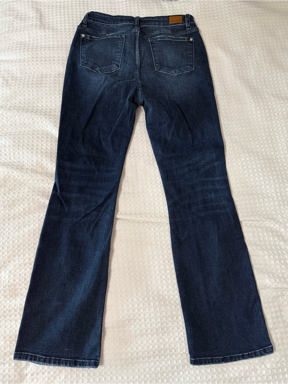 Judy Blue Indigo Slim Bootcut Jeans - Picture 2 of 8